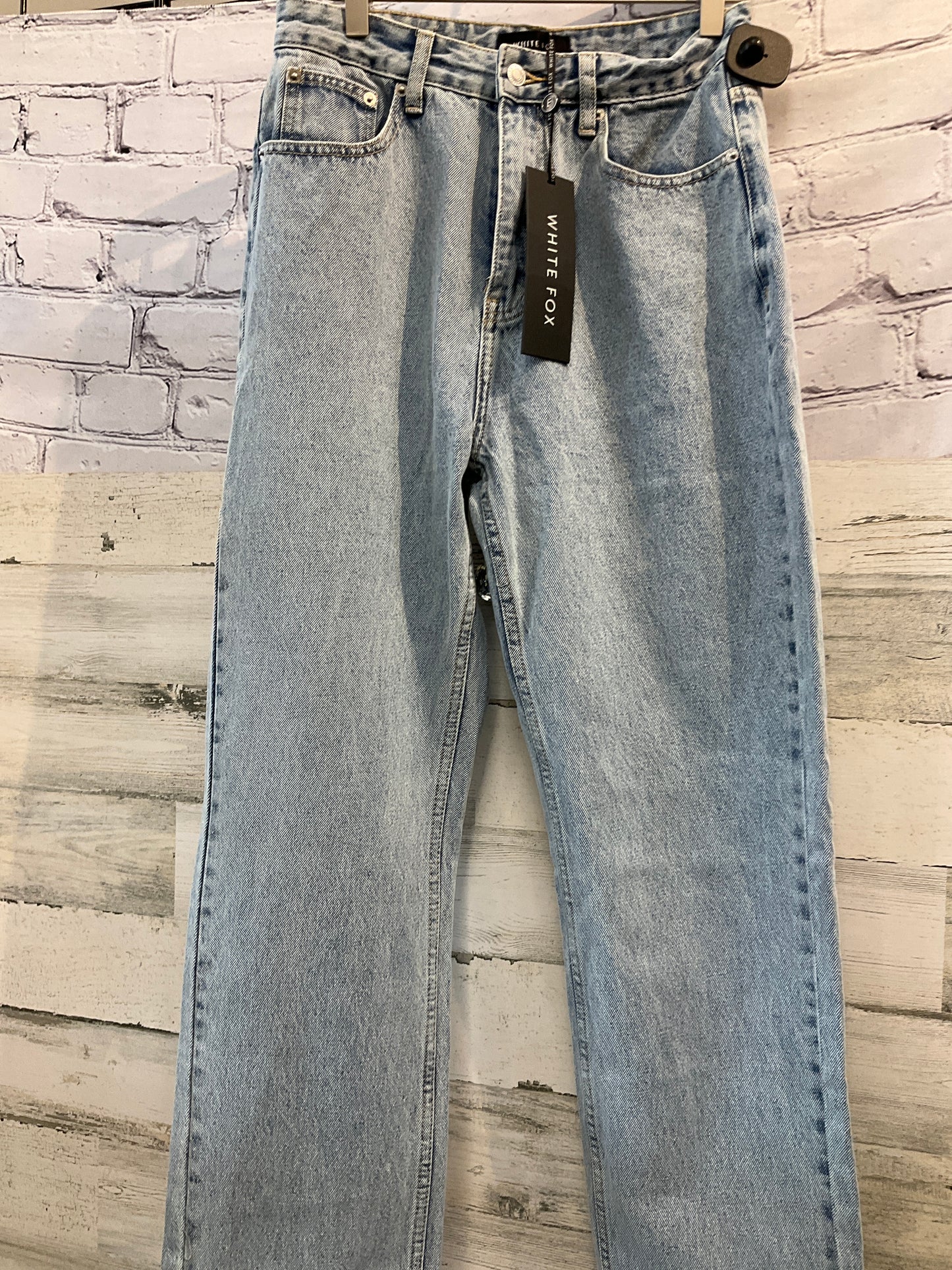 Jeans Straight By Clothes Mentor In Blue Denim, Size: 8