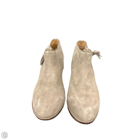 Boots Ankle Flats By Vionic In Grey, Size: 11