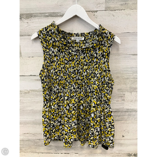 Top Sleeveless By Rose And Olive In Yellow, Size: M