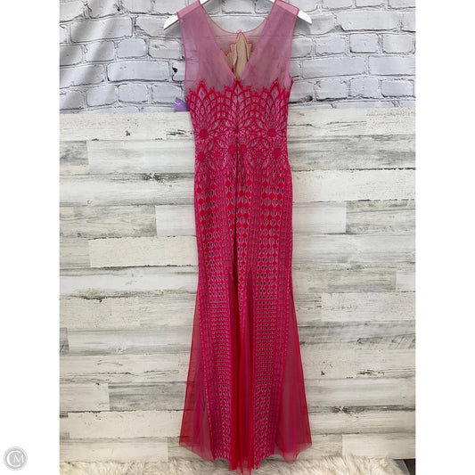 Dress Casual Maxi By Bcbgmaxazria In Pink, Size: Xs