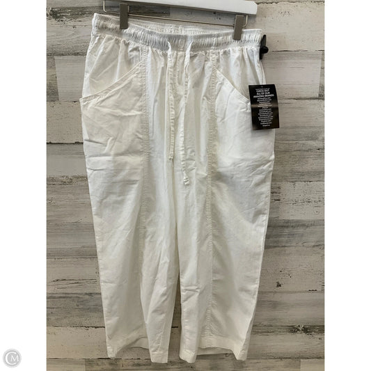 Capris By Woman Within In White, Size: 16
