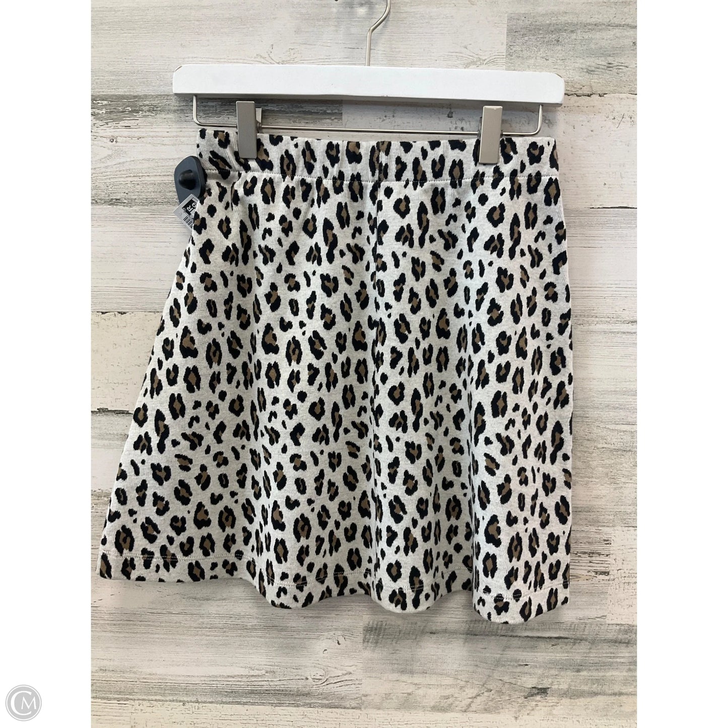 Skirt Midi By Loft In Animal Print, Size: Xs