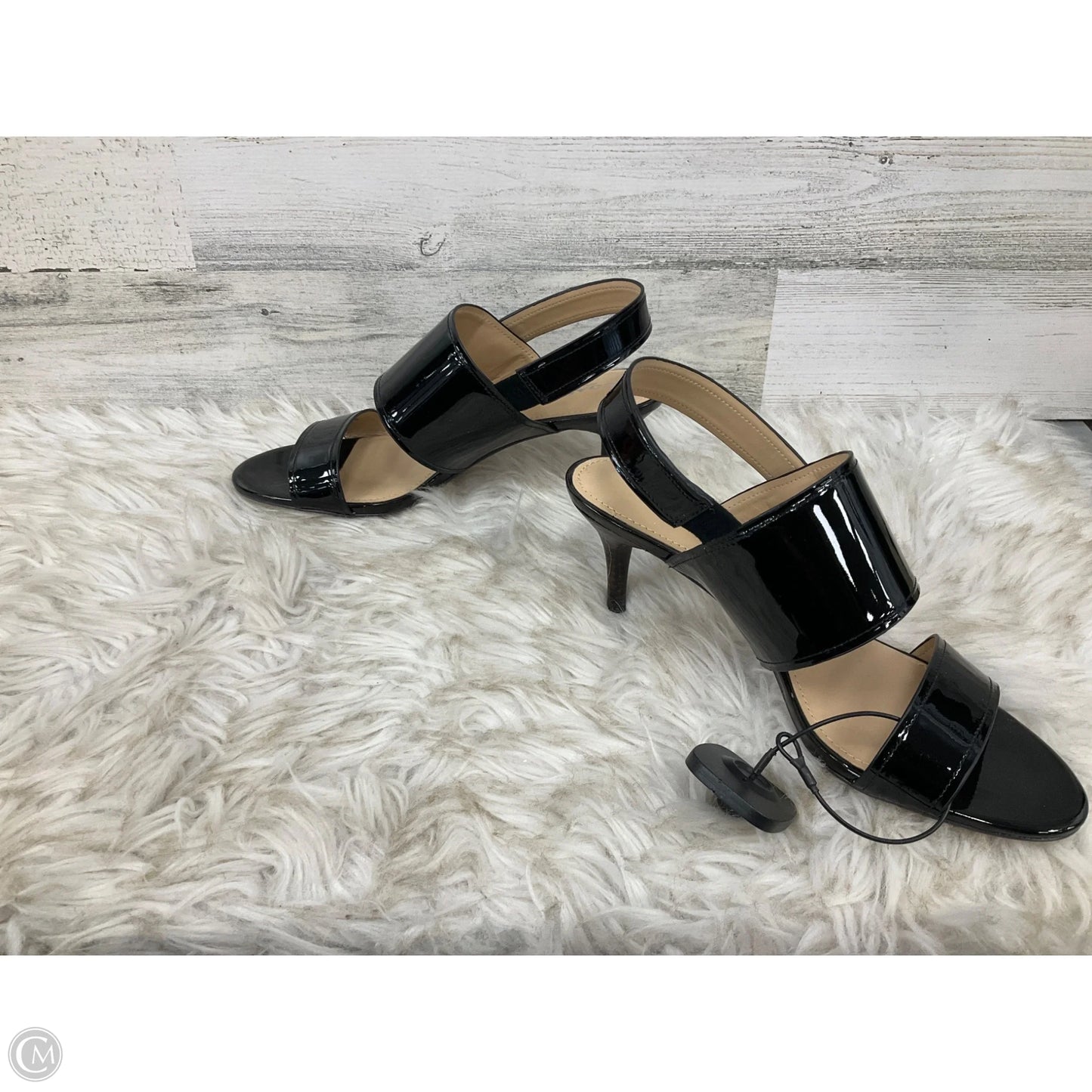 Sandals Designer By Coach In Black, Size: 8
