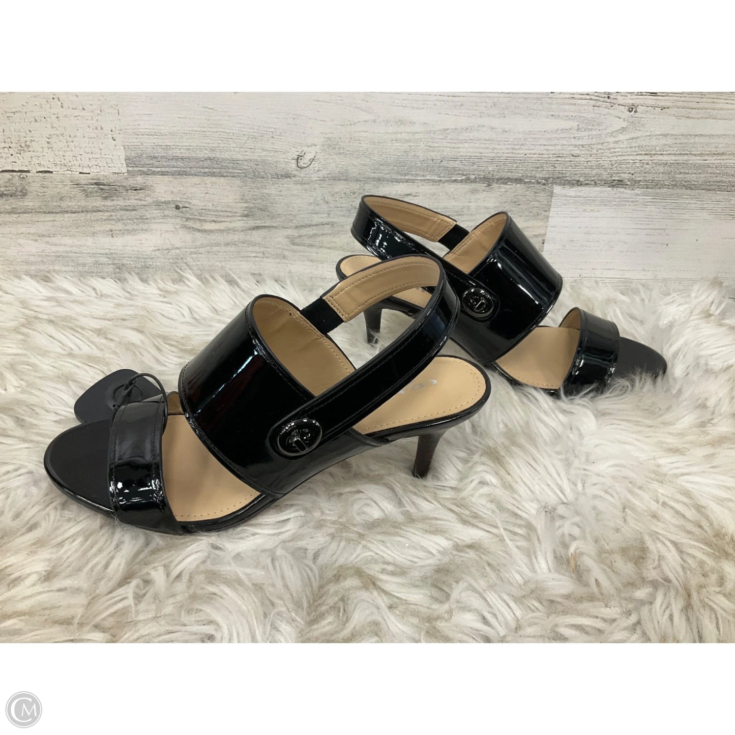 Sandals Designer By Coach In Black, Size: 8