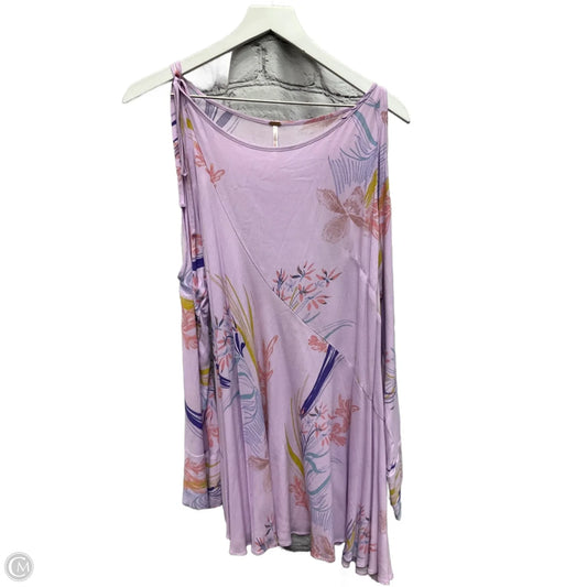 Top Long Sleeve By Free People In Purple, Size: Xs