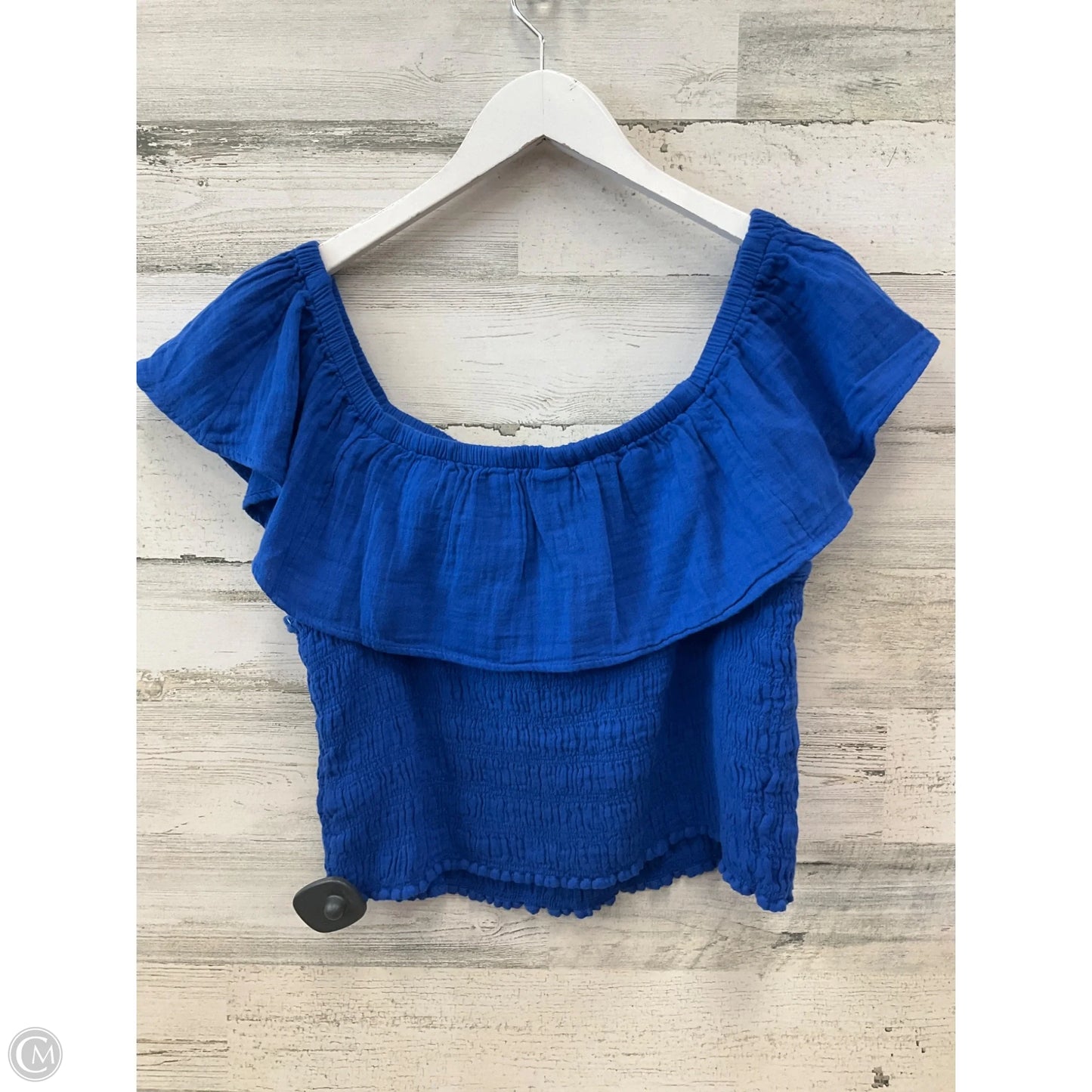 Top Sleeveless By Old Navy In Blue, Size: L