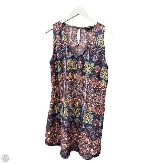 Dress Casual Short By Blush In Blue, Size: L