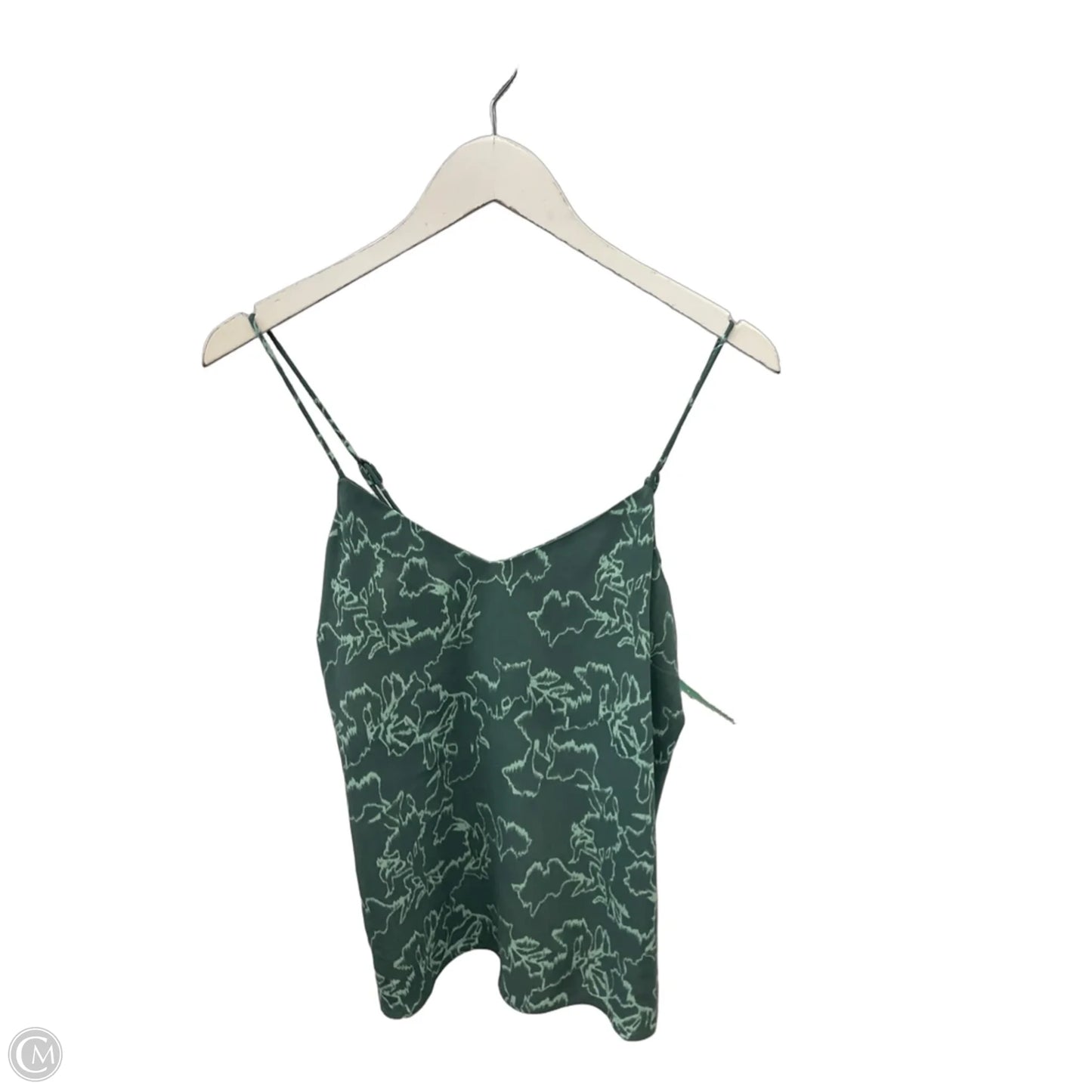 Top Sleeveless By Nine West In Green, Size: S
