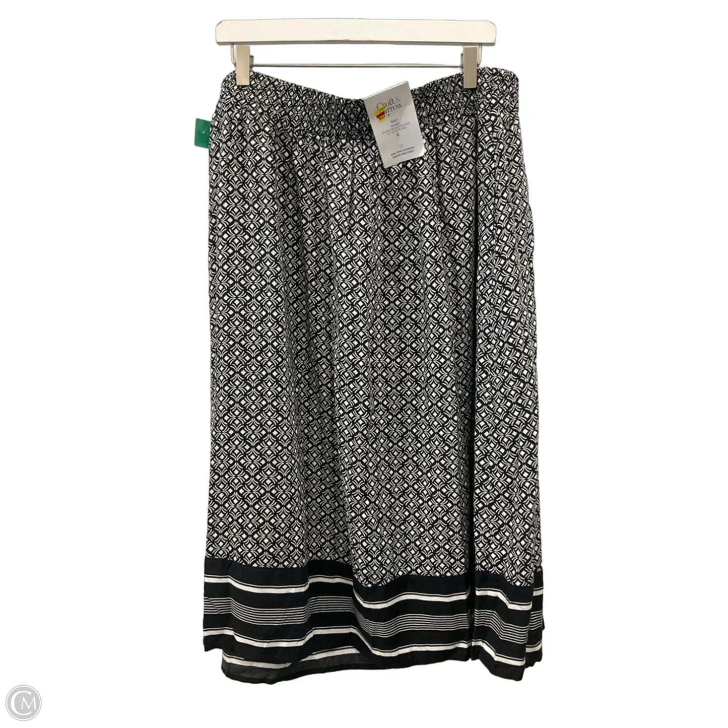 Skirt Maxi By Croft And Barrow In Black, Size: Xl
