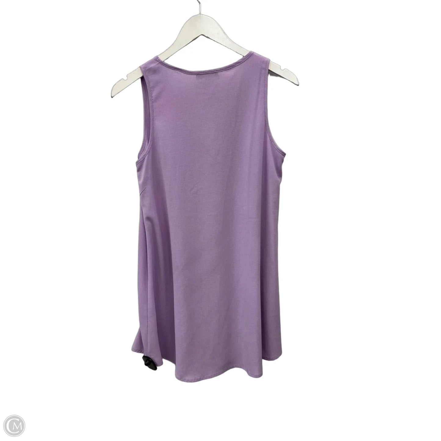 Top Sleeveless By Shein In Purple, Size: S