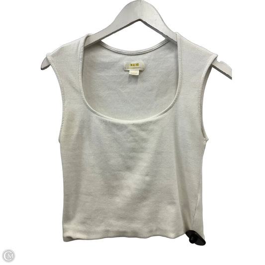 Top Short Sleeve By Maeve In White, Size: M