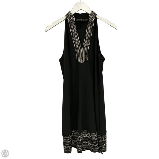 Dress Casual Midi By White House Black Market In Black, Size: M