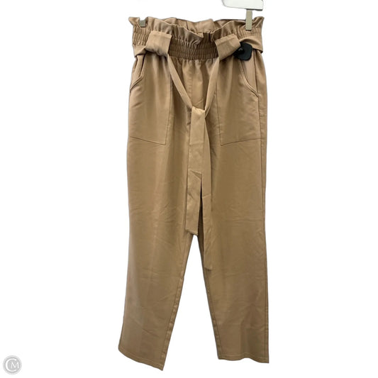 Pants Dress By Clothes Mentor In Tan, Size: 12