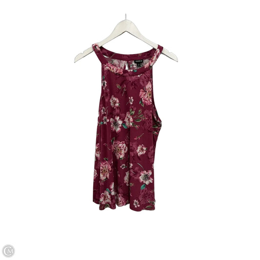 Top Sleeveless By Torrid In Purple, Size: 1x