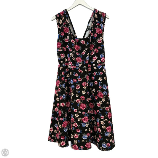 Dress Casual Midi By Torrid In Black, Size: 1x