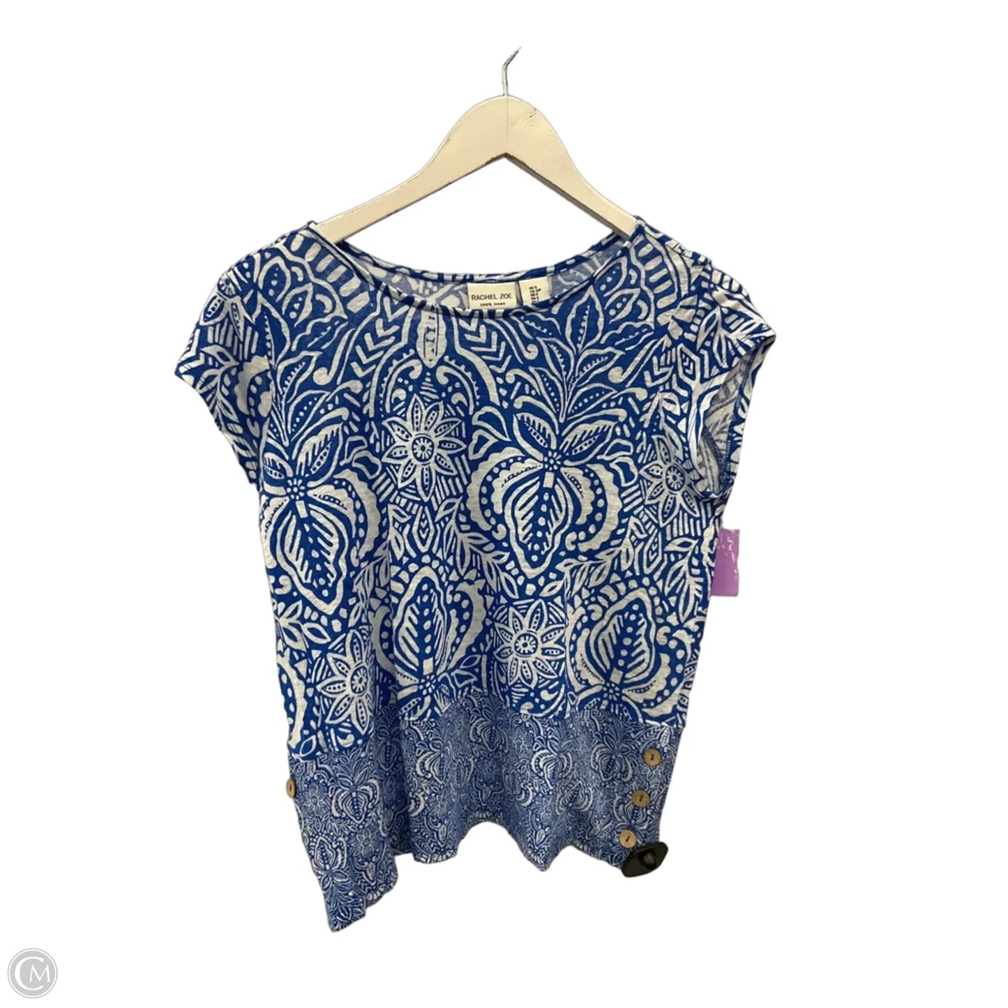 Top Sleeveless By Rachel Zoe In Blue, Size: S
