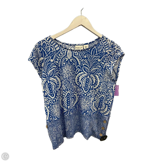 Top Sleeveless By Rachel Zoe In Blue, Size: S
