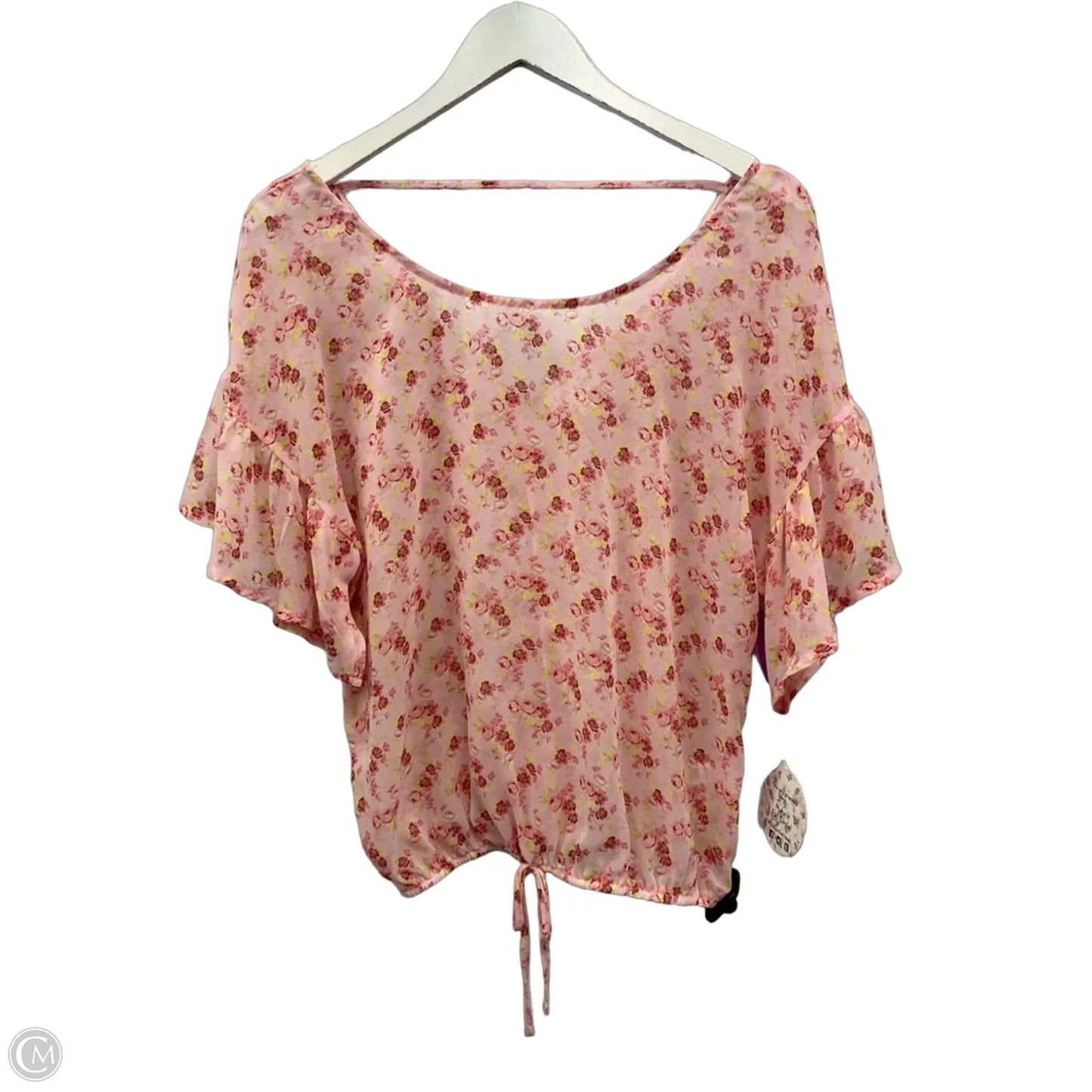 Top Sleeveless By Clothes Mentor In Pink, Size: L