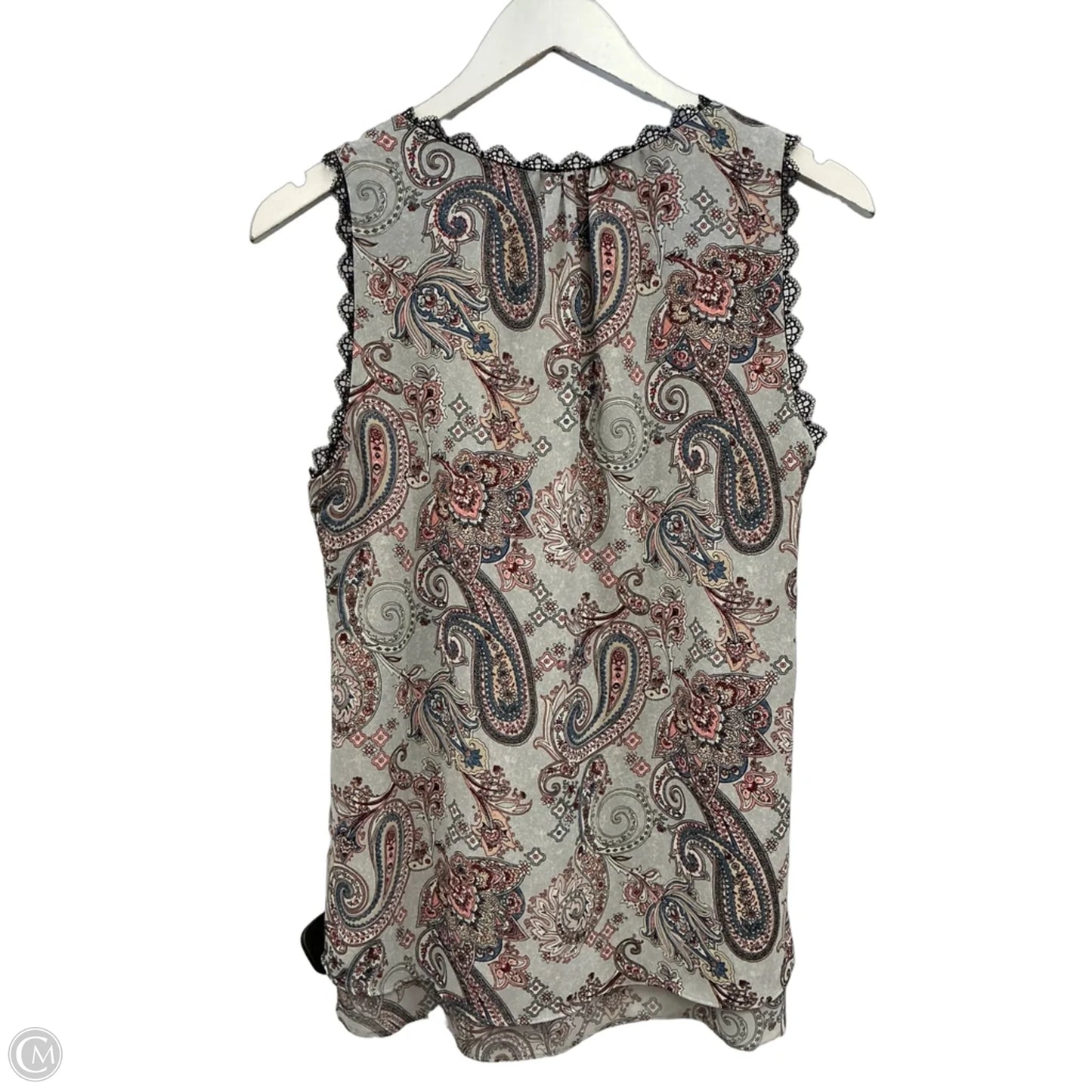 Top Sleeveless By White House Black Market In Grey, Size: S