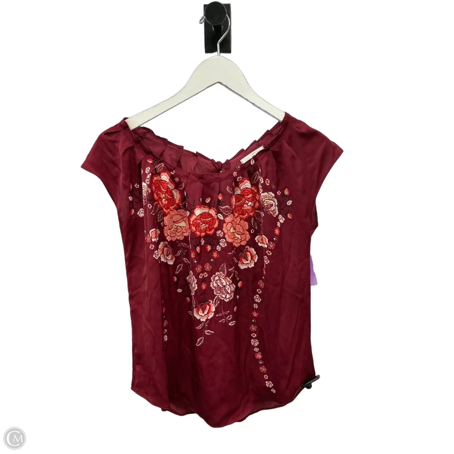 Top Sleeveless By Lc Lauren Conrad In Red, Size: Xs