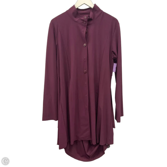 Dress Casual Midi By Clothes Mentor In Purple, Size: Xl