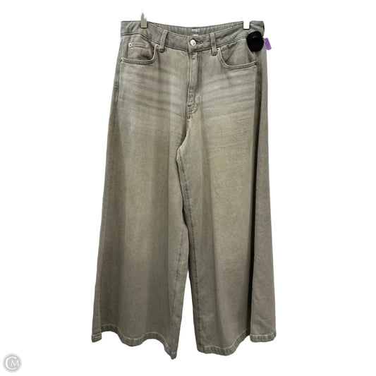Jeans Cropped By Clothes Mentor In Grey, Size: 12