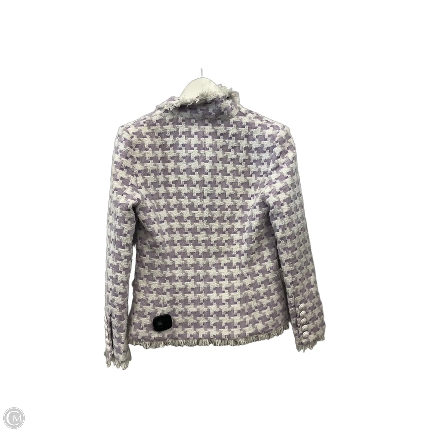 Blazer By Luxe In Purple & White, Size: S