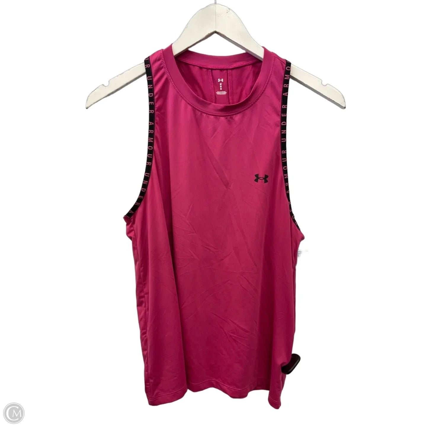Athletic Tank Top By Under Armour In Pink, Size: M