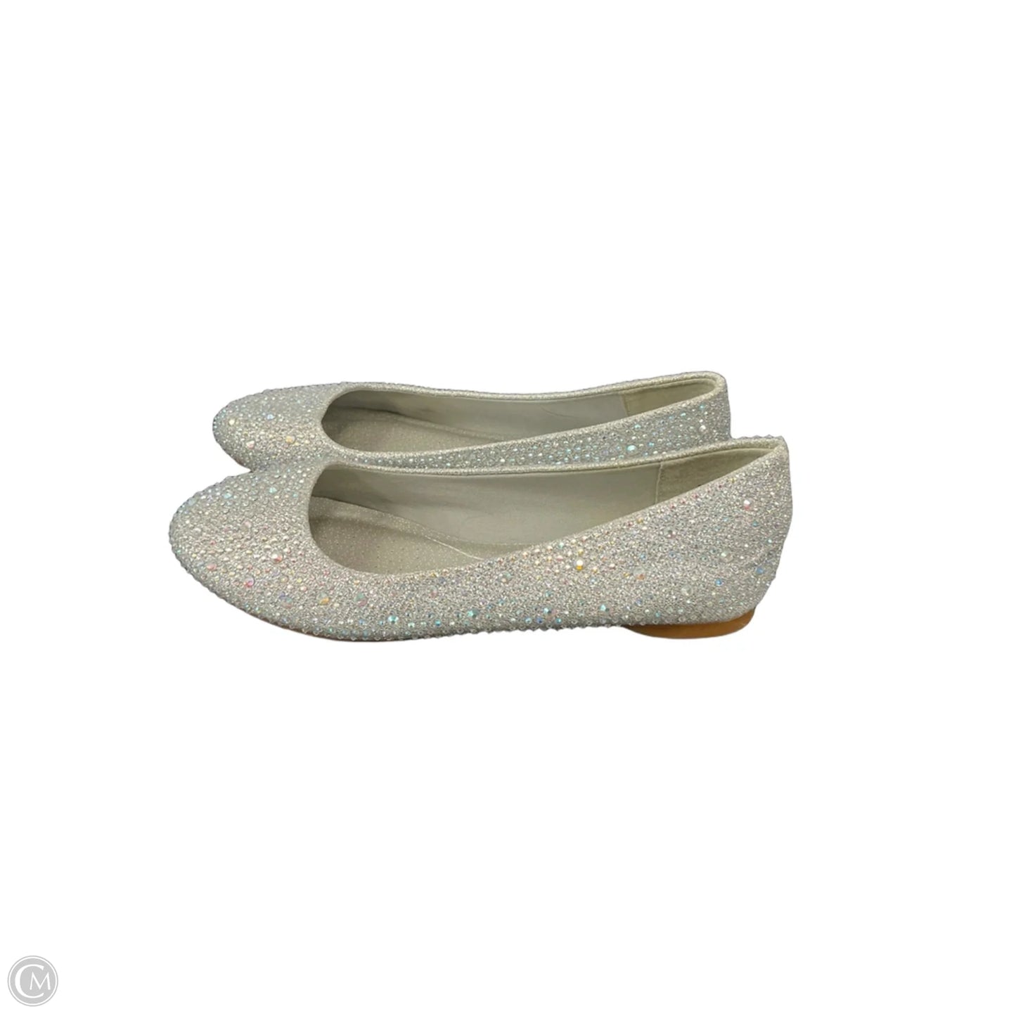 Shoes Flats By Dream Pairs In Silver, Size: 7.5