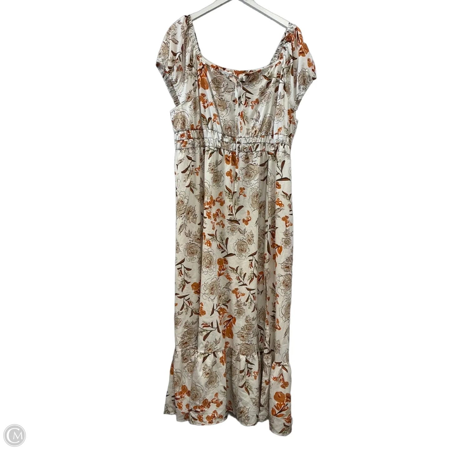 Dress Casual Maxi By Clothes Mentor In Floral Print, Size: 2x