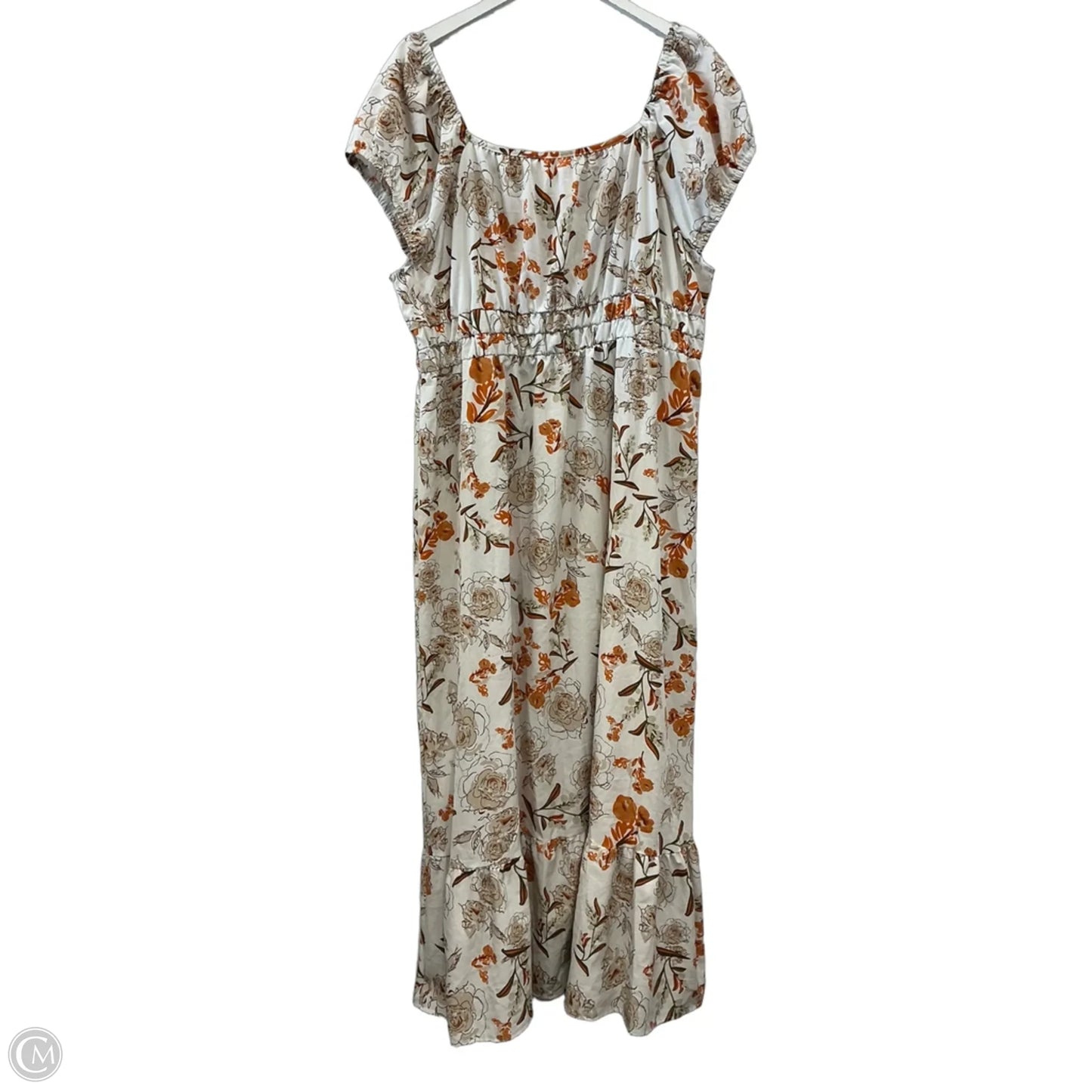 Dress Casual Maxi By Clothes Mentor In Floral Print, Size: 2x
