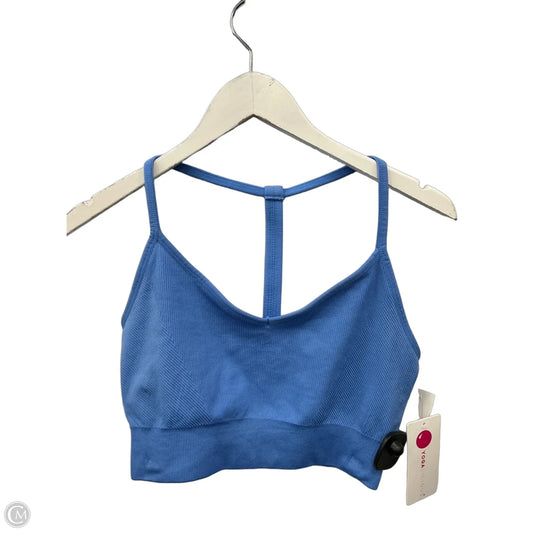 Athletic Bra By Yogalicious In Blue, Size: L