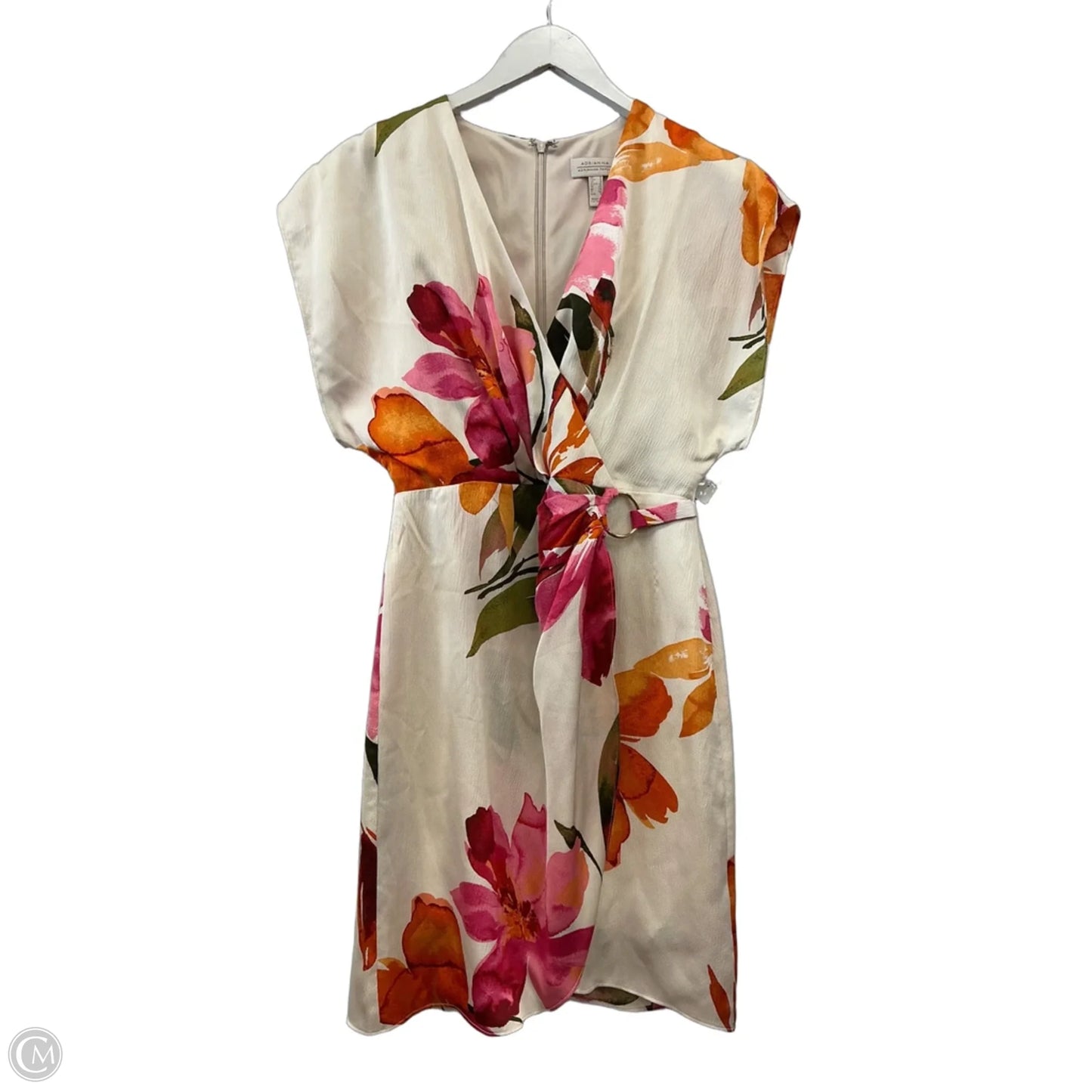 Dress Party Short By Adrianna Papell In Floral Print, Size: S