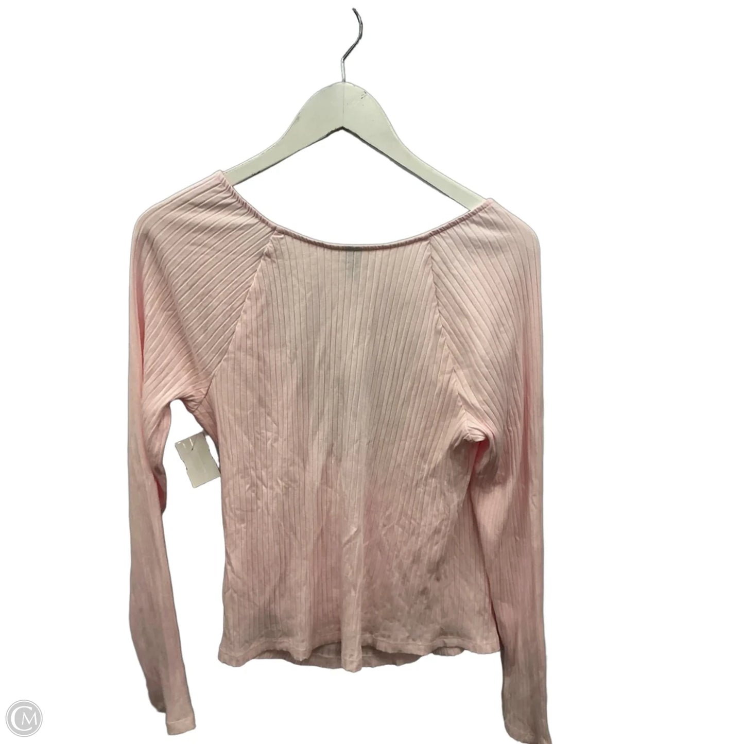 Top Long Sleeve By Universal Thread In Pink, Size: Xl