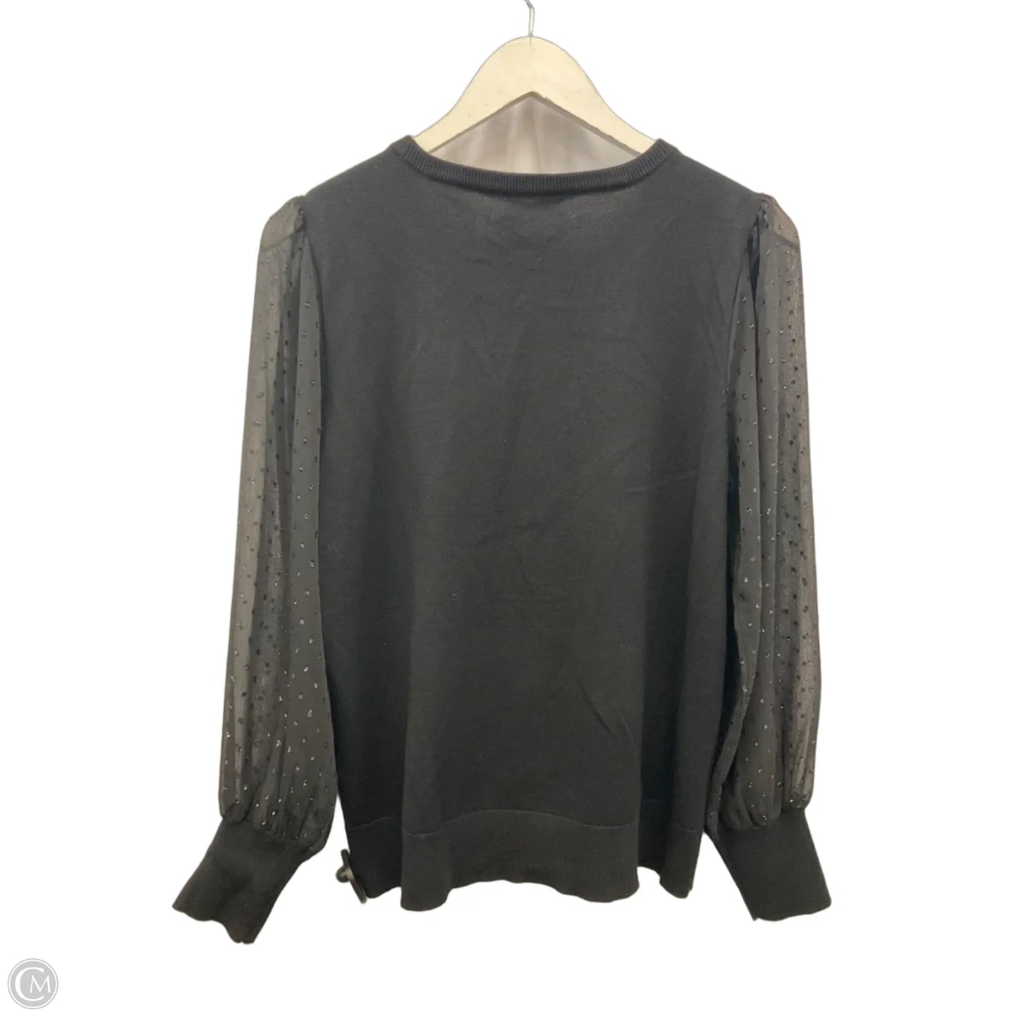 Sweater By Calvin Klein In Black, Size: M