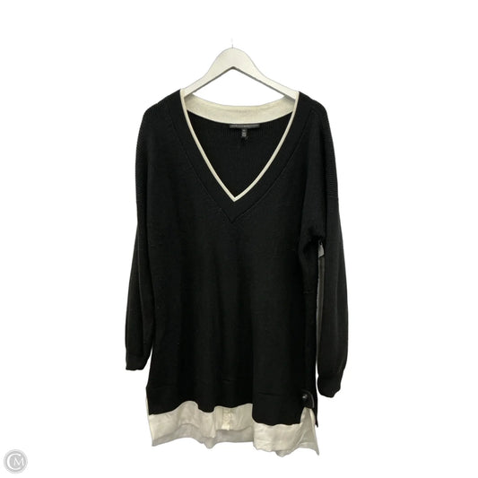 Tunic Long Sleeve By White House Black Market In Black, Size: Xl