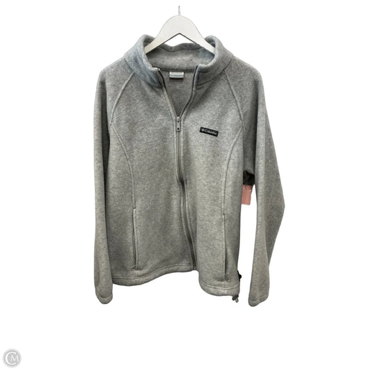 Athletic Jacket By Columbia In Grey, Size: 2x
