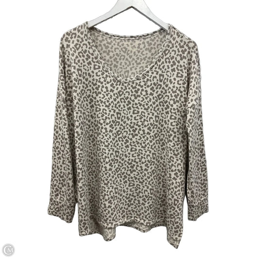 Sweater By American Eagle In Animal Print, Size: L