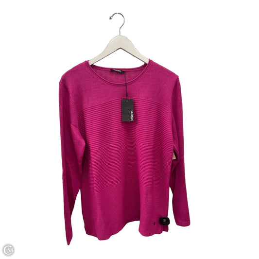 Sweater By Clothes Mentor In Pink, Size: Xl