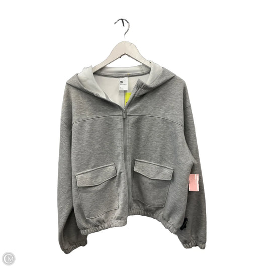Athletic Jacket By All In Motion In Grey, Size: Xl