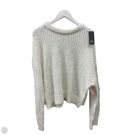 Sweater By Wild Fable In Ivory, Size: M