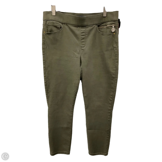 Pants Leggings By Tommy Hilfiger In Green, Size: L
