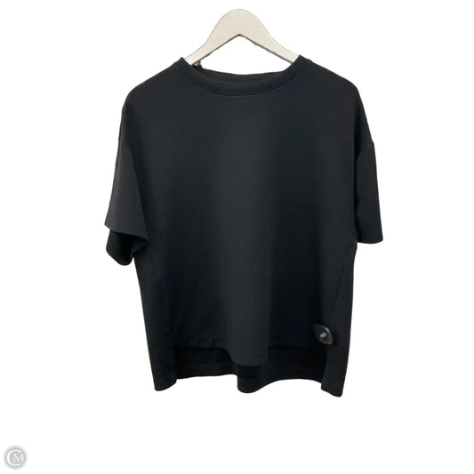 Top Short Sleeve Basic By Members Mark In Black, Size: L