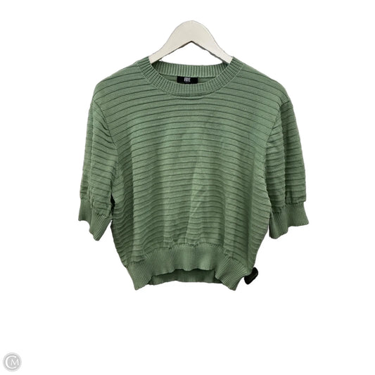 Top Short Sleeve Designer By Frye In Green, Size: Xl
