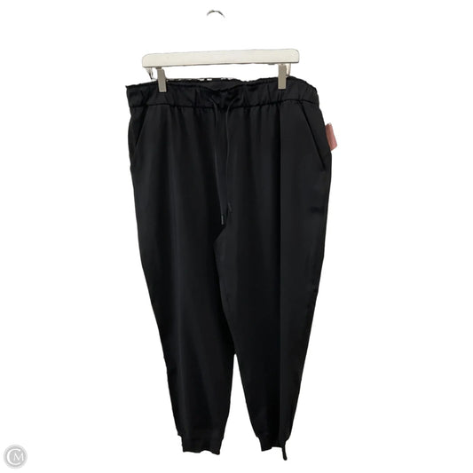 Athletic Pants By Lululemon In Black, Size: 1x