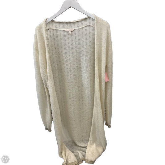 Cardigan By Guess In Ivory, Size: M