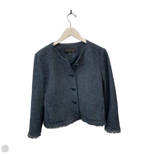 Jacket Other By Ann Taylor In Blue, Size: M