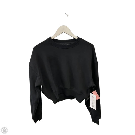 Sweatshirt Collar By Athleta In Black, Size: Xs