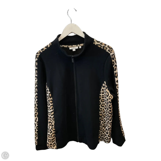 Jacket Other By Chicos In Black, Size: Xl