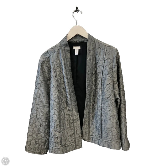 Jacket Other By Chicos In Grey, Size: Xl